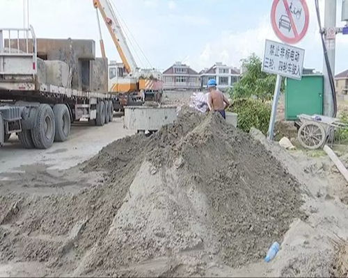 對地溝油 建筑施工占道和揚塵環(huán)境污染問題說 no